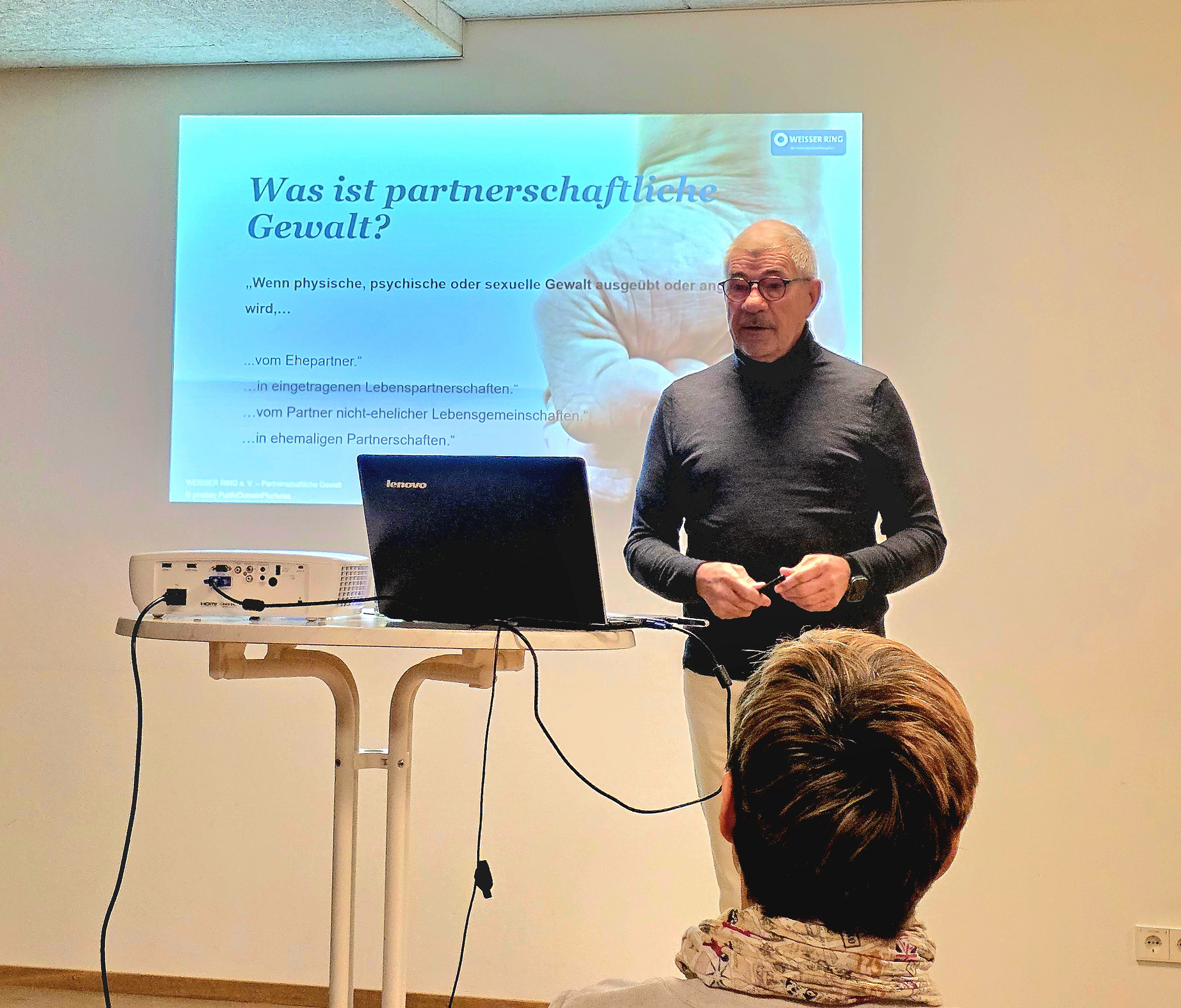 Referent Bruno Bösch