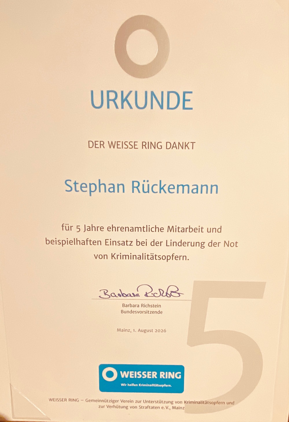 Urkunde